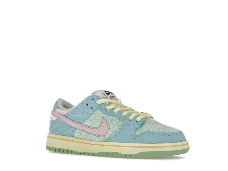 Nike Sb Dunk Low Verdy Visty (PS) - Blue Gaze/Light Arctic Pink/Bicycle Yellow - FZ7195-400 - 04