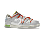 Nike Dunk Low Off White Lot 23 - Sail/Neutral Grey-Habanero Red - DM1602-126 - 04