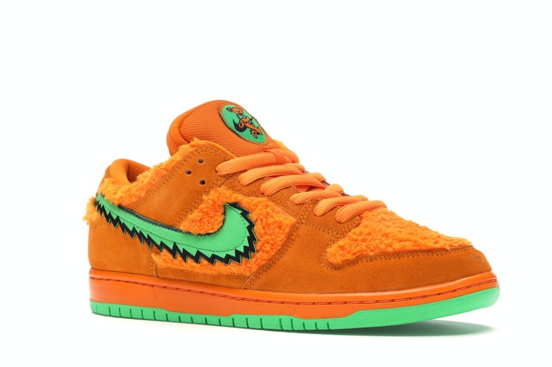 Nike Sb Dunk Low Grateful Dead Bears Orange - Bright Ceramic/Green Spark - CJ5378-800 - 04