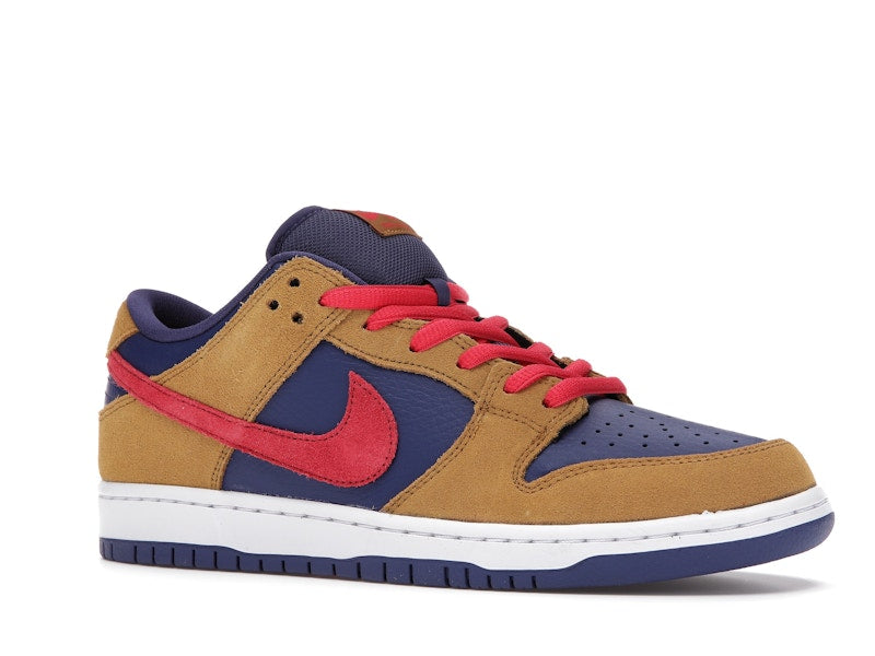 Nike Sb Dunk Low Reverse Papa Bear - Wheat/Light Fusion Red-Dark Purple - BQ6817-700 - 04