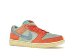Nike Sb Dunk Low Orange Emerald Rise - Orange/Noise Aqua-Emerald Rise-Lemon Chiffon - DV5429-800 - 04