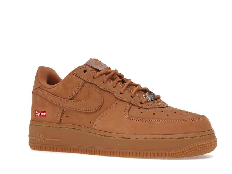 Nike Air Force 1 Low Supreme Flax, vista a 360 gradi 4 di 36