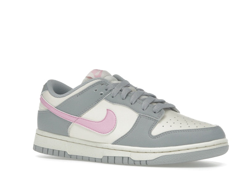 Nike Dunk Low Next Nature Light Smoke Grey Pink Rise Womens - Light Smoke Grey/Pink Rise/Pale Ivory - DD1873-002 - 04