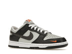 Nike Dunk Low Grey Black Orange Mini Swoosh - Black/White/Total Orange - FN7808-001 - 04