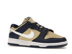 Nike Dunk Low Next Nature Midnight Navy Gold (Women's), vista a 360 gradi 4 di 36