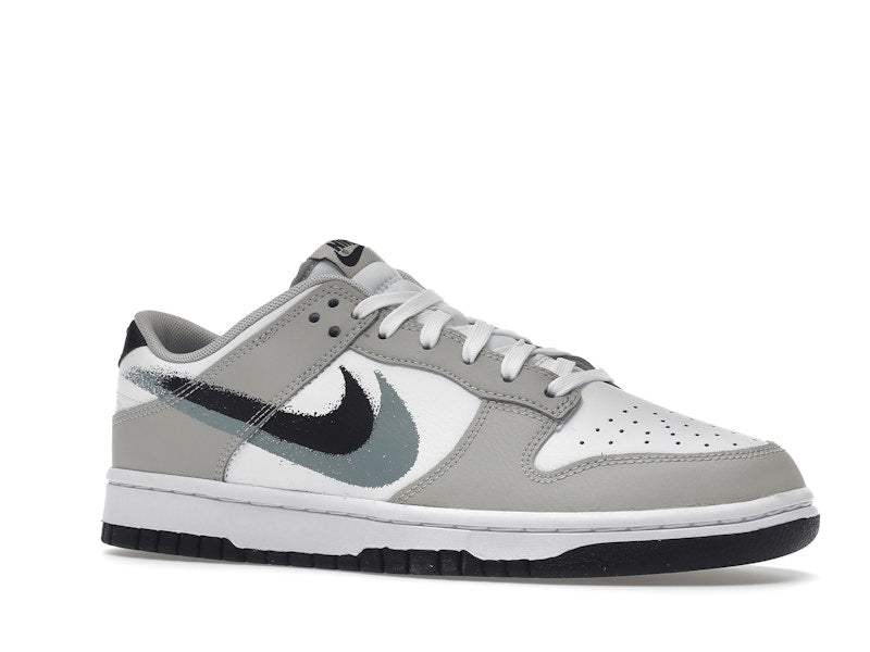 Nike Dunk Low Stencil Swoosh - White/Light Stone/Black - FD0661-100 - 04