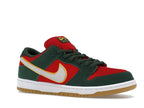 Nike SB Dunk Low Pro PRM Seattle Supersonics - Fir/White/University Gold/Fire Red - FZ1287-300 - 04