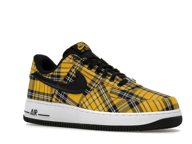 Nike Air Force 1 Low Clueless Yellow Plaid Womens - Multi-Color/Black/Yellow Ochre/White - IR5596-900 - 04