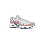 Nike Air Max Plus White Red Stardust Jade Ice Siren Red (GS), vista a 360 gradi 4 di 36