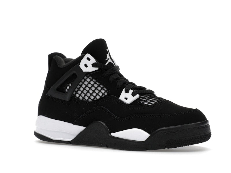 Air Jordan 4 Retro White Thunder (PS) - Black/White/Black - FV4537-001 - 04