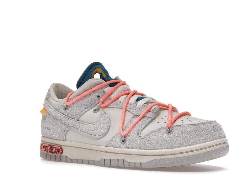 Nike Dunk Low Off White Lot 19 - Sail/Neutral Grey-Orange Pulse - DJ0950-119 - 05