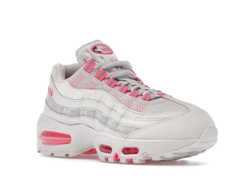 Nike Air Max 95 Og Big Bubble Vast Grey Hyper Pink Womens - Vast Grey/Hyper Pink/Pure Platinum/Platinum Tint/Black - IB6396-002 - 05