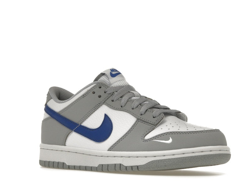 Nike Dunk Low Mini Swoosh Wolf Grey Game Royal (GS)