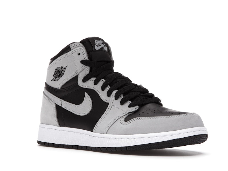 Air Jordan 1 Retro High Black White Light Smoke Grey (GS)