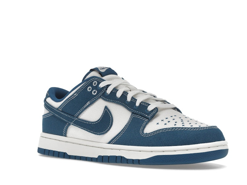 Nike Dunk Low Industrial Blue Sashiko - Summit White/Industrial Blue - DV0834-101 - 05