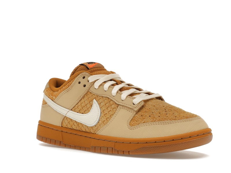 Nike Dunk Low Waffle - Wheat/Coconut Milk/Sesame/Black/Total Orange - FZ4041-744 - 05