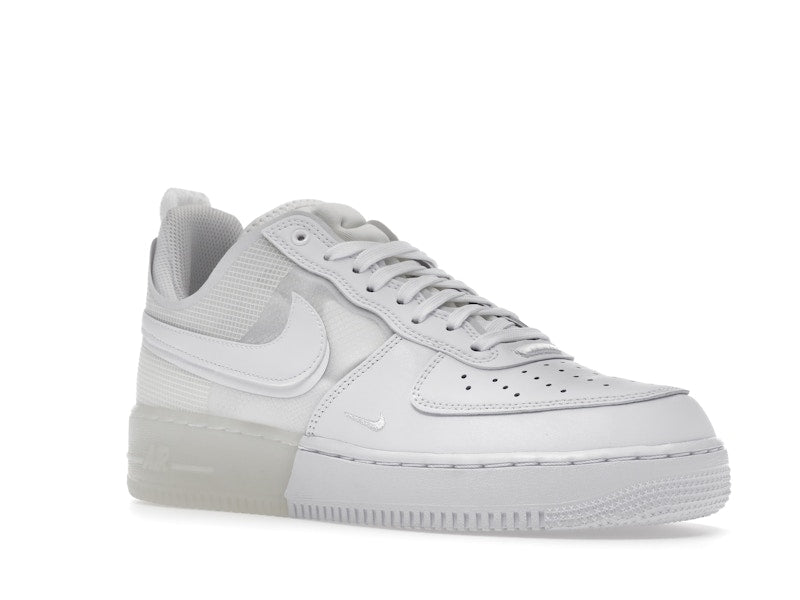 Nike Air Force 1 React Triple White - White/White/White - DM0573-100 - 05