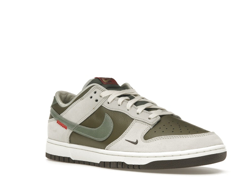 Nike Dunk Low Year Of The Snake 2025 - Medium Olive/Jade Horizon-Sail-Ironstone-University Red-Sail - HV5980-231 - 05