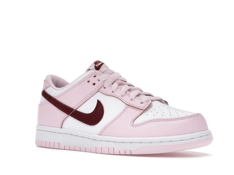 Nike Dunk Low Pink Foam Red White (GS), vista a 360 gradi 5 di 36