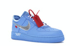 Nike Air Force 1 Low Off White University Blue - University Blue/Metallic Silver-White - CI1173-400 - 05
