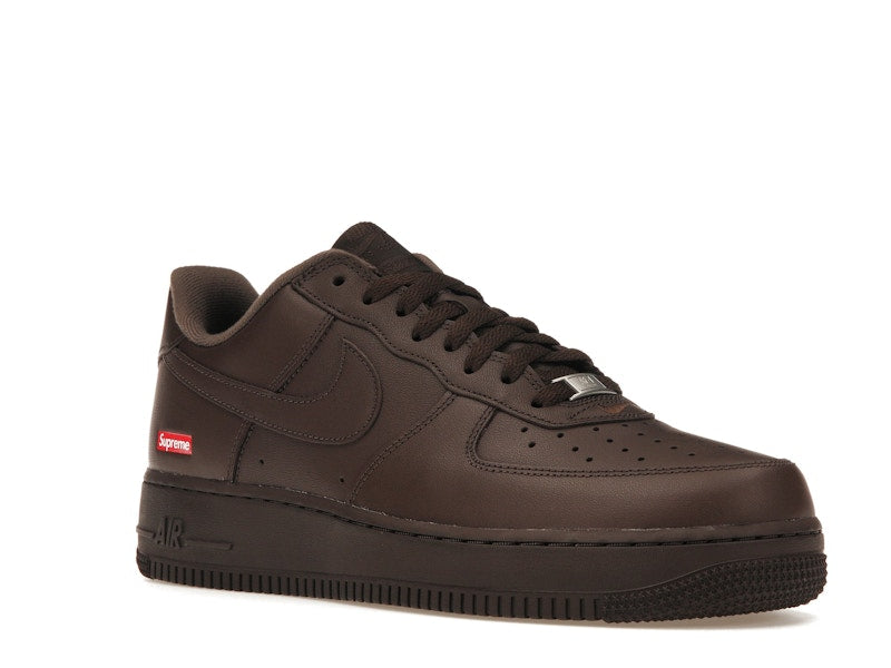 Nike Air Force 1 Low Supreme Baroque Brown, vista a 360 gradi 5 di 36