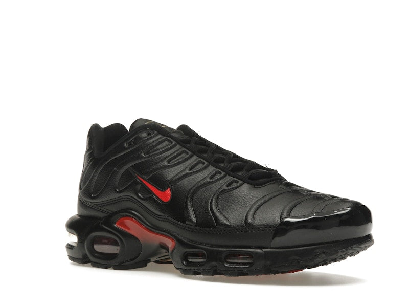 Nike Air Max Plus Premium Bred - Black/Black/Metallic Gold/University Red - FZ3038-001 - 05