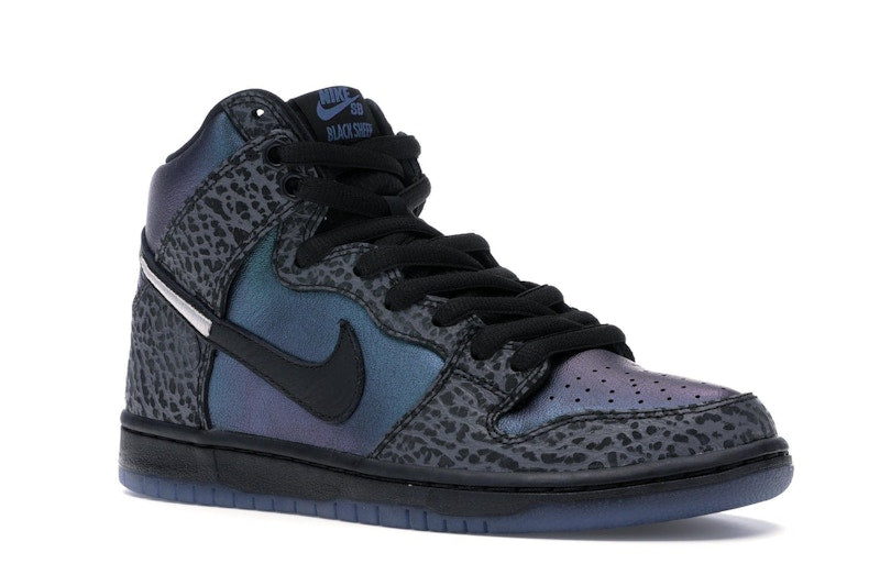 Nike Sb Dunk High Black Sheep Hornet - Black/Black-Black - BQ6827-001 - 05