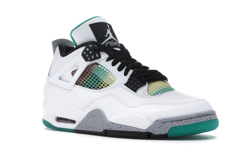 Air Jordan 4 Retro Rasta (W) - White/University Red-Lucid Green-Black - AQ9129-100 - 05