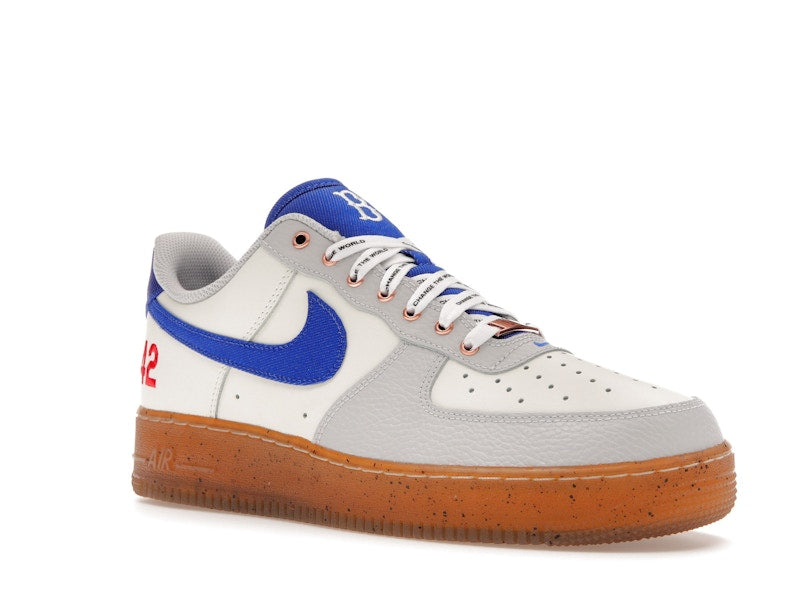 Nike Air Force 1 Low Jackie Robinson - Sail/Racer Blue-White-Neutral Grey-Black-University Red - FN1868-100 - 05
