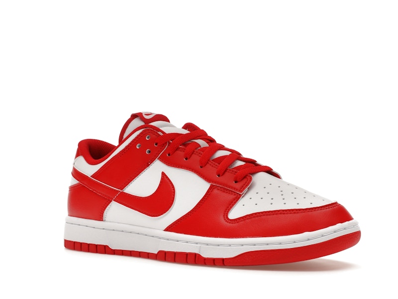 Nike Dunk Low St Johns 2025 - White/University Red-White - HF5441-104 - 05