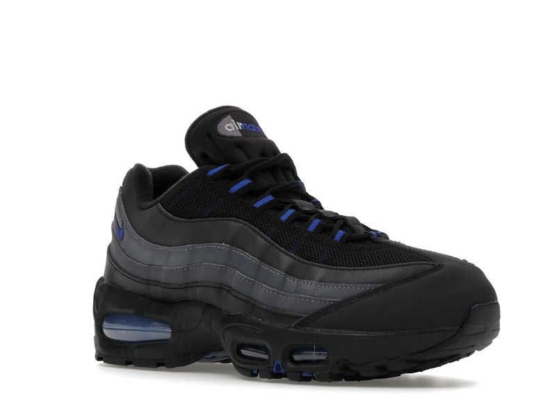 Nike Air Max 95 Big Bubble Black Game Royal, vista a 360 gradi 5 di 36
