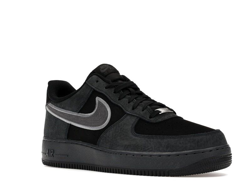 Nike Air Force 1 Low 07 Lv8 Black Smoke Grey - Black/Smoke Grey/Dark Smoke Grey - IB6842-002 - 05