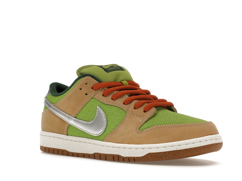 Nike SB Dunk Low Escargot - Sesame/Metallic Silver/Pear/Fir/Sail/Light British Tan - FQ7585-200 - 05