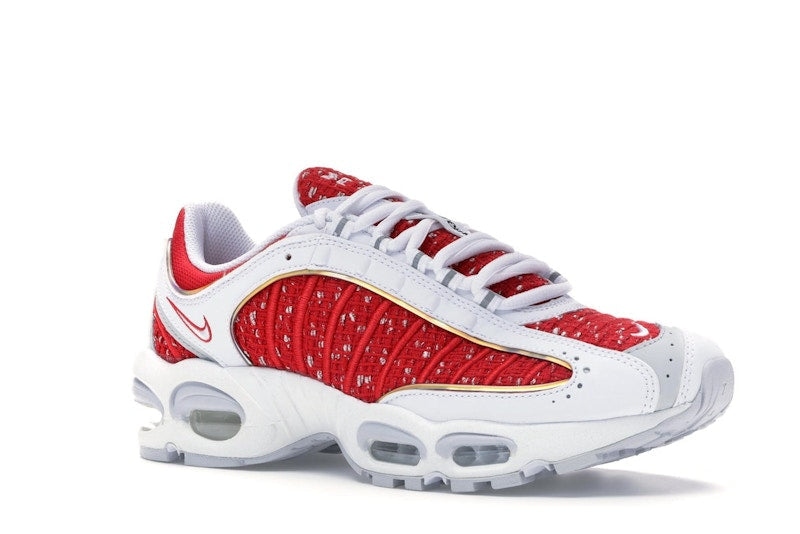 Nike Air Max Tailwind 4 Supreme White, vista a 360 gradi 5 di 36