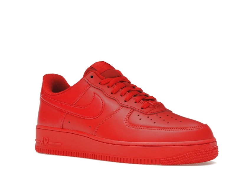 Nike Air Force 1 Low Triple Red - University Red/University Red - CW6999-600 - 05
