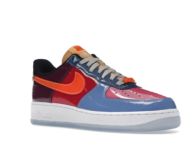 Nike Air Force 1 Low Undefeated Multi Patent - Polar/Total Orange-Multi-Color - DV5255-400 - 05