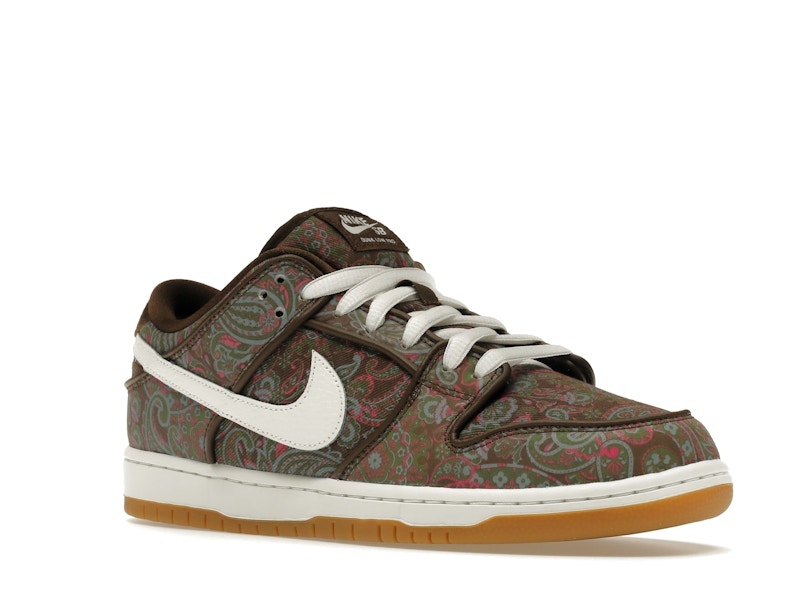 Nike Sb Dunk Low Pro Paisley Brown - Brown/Muli-Color-White-Gum - DH7534-200 - 05