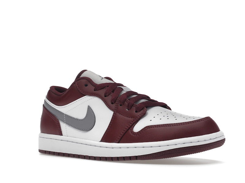 Air Jordan 1 Low White Bordeaux
