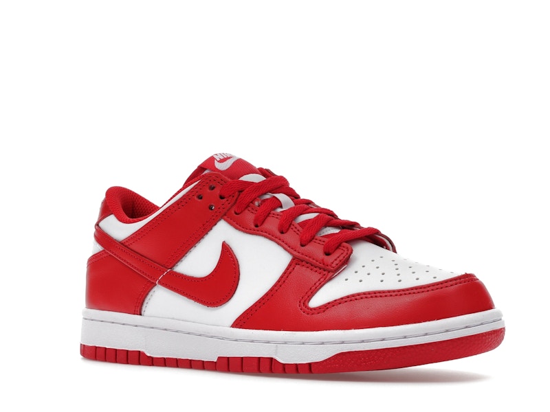 Nike Dunk Low White University Red (GS) - White/University Red - FB9109-119 - 05