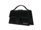 Jacquemus Le Grand Bambino Crossbody Strap Handbag Black, vista a 360 gradi 5 di 36