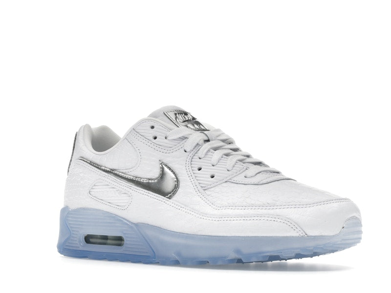Nike Air Max 90 Terrascape White Croc Blue Tint - White/Blue Tint/Pure Platinum/Chrome - IU3638-100 - 05
