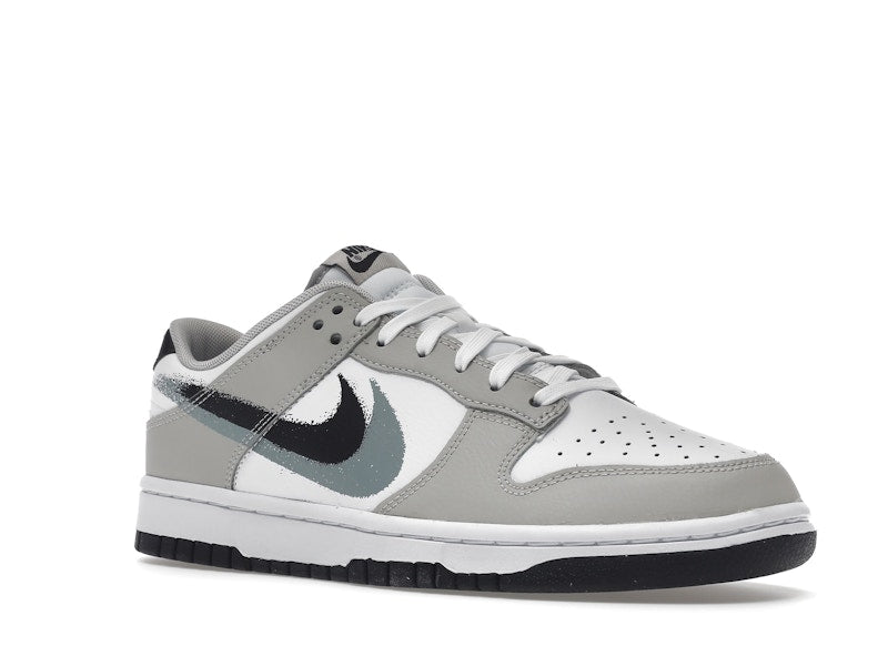 Nike Dunk Low Stencil Swoosh - White/Light Stone/Black - FD0661-100 - 05
