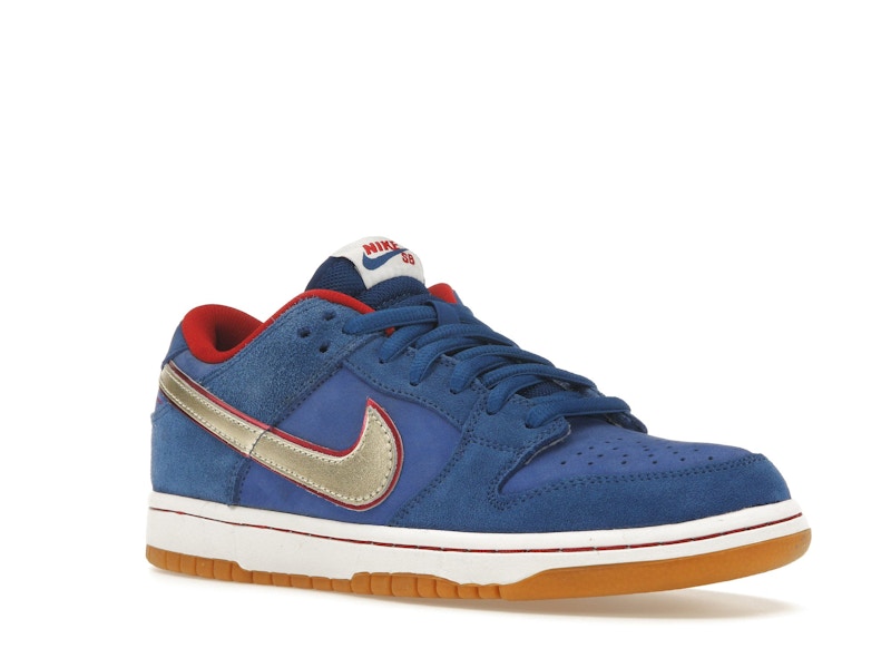 Nike Dunk Sb Low Eric Koston - Blue Ribbon/Metallic Vegas Gold-Varsity Red - nike-dunk-sb-low-eric-koston - 05