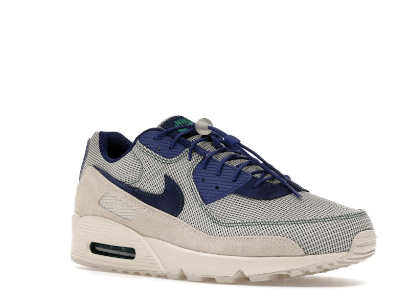 Nike Air Max 90 Coconut Milk Deep Royal Blue, vista a 360 gradi 5 di 36