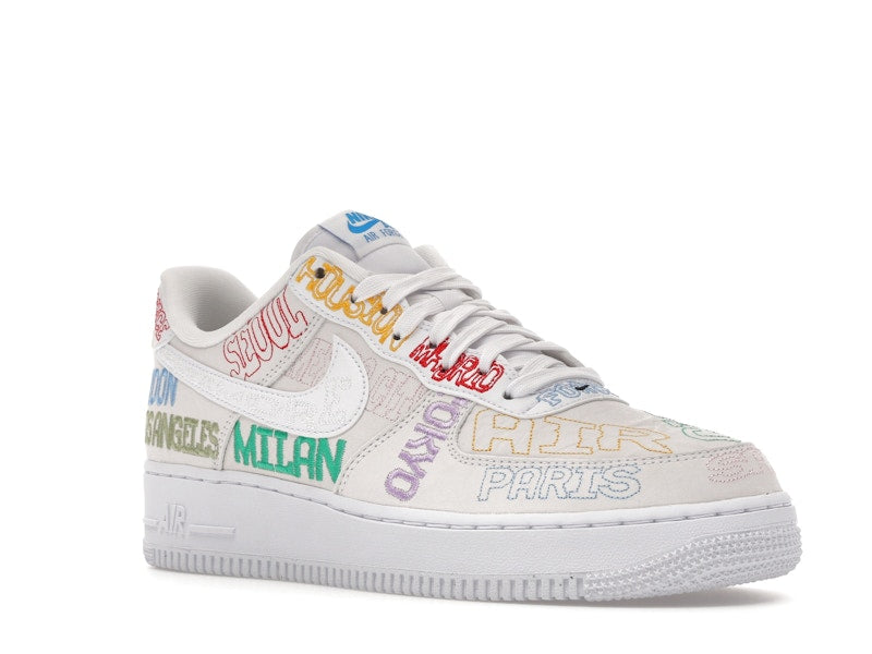 Nike Air Force 1 Low World Tour White - White/White - II1549-100 - 05
