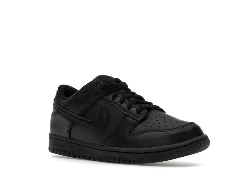 Nike Dunk Low Triple Black (GS) - Black/Black/Black - FB9109-009 - 05