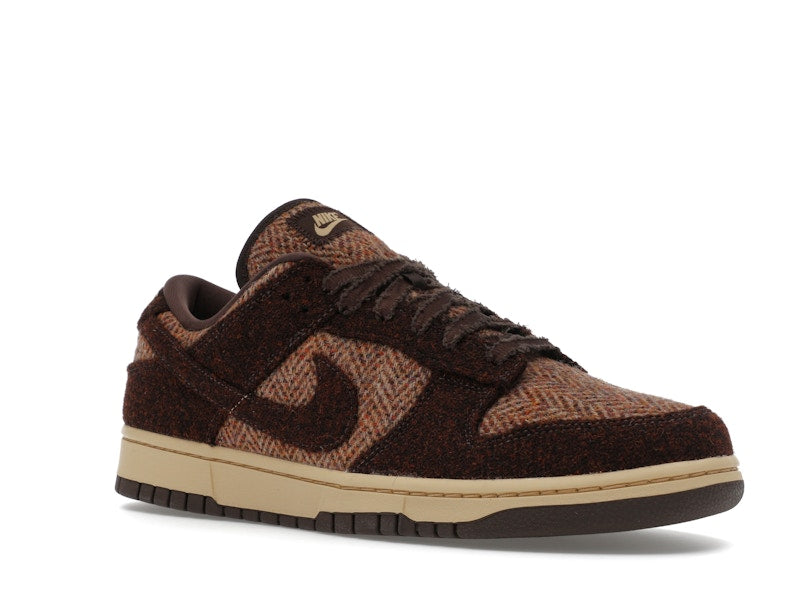 Nike Dunk Low Harris Tweed Sesame Womens - Sesame/Violet Mist/Baroque Brown - IO0052-200 - 05