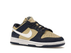 Nike Dunk Low Next Nature Midnight Navy Gold (Women's), vista a 360 gradi 5 di 36