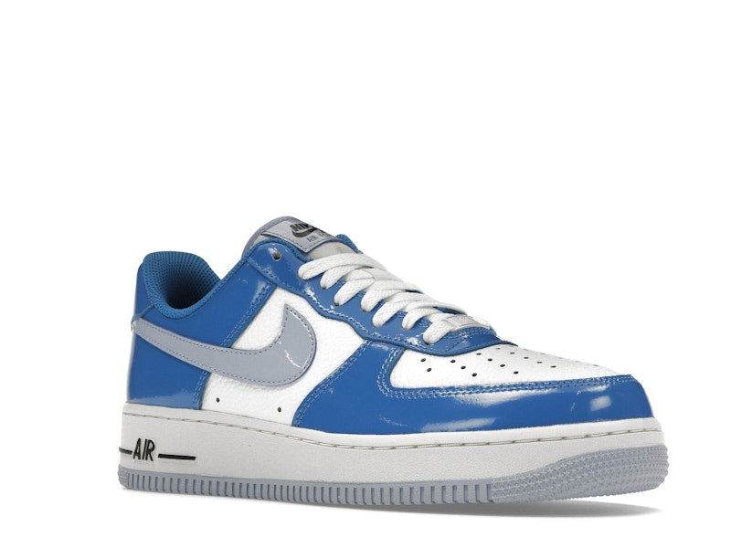 Nike Air Force 1 Low Blue Patent (Women's), vista a 360 gradi 5 di 36