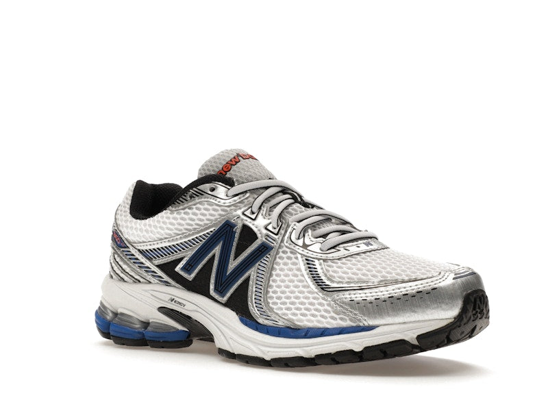 New Balance 860v2 White Team Royal Silver - White/Team Royal - ML860XB - 05